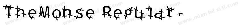 TheMonse Regular字体转换